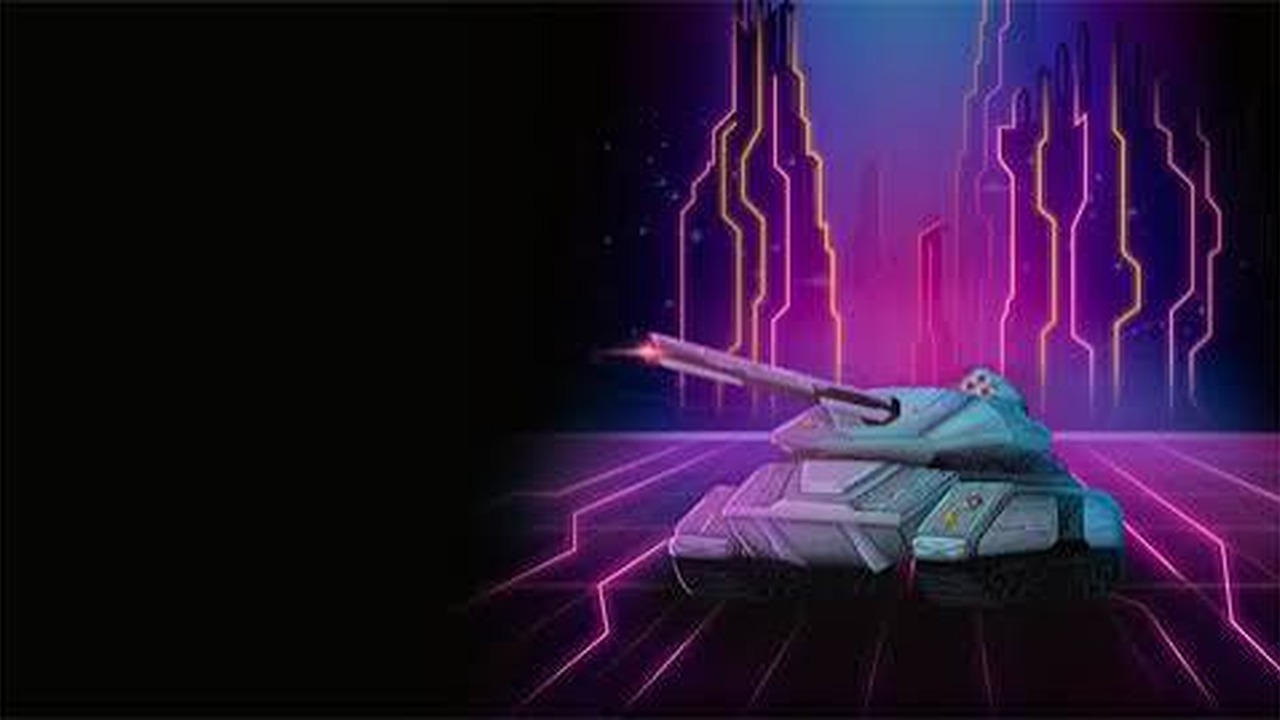 Repair and Rapid Fire Power Ups in Cyber Tanks